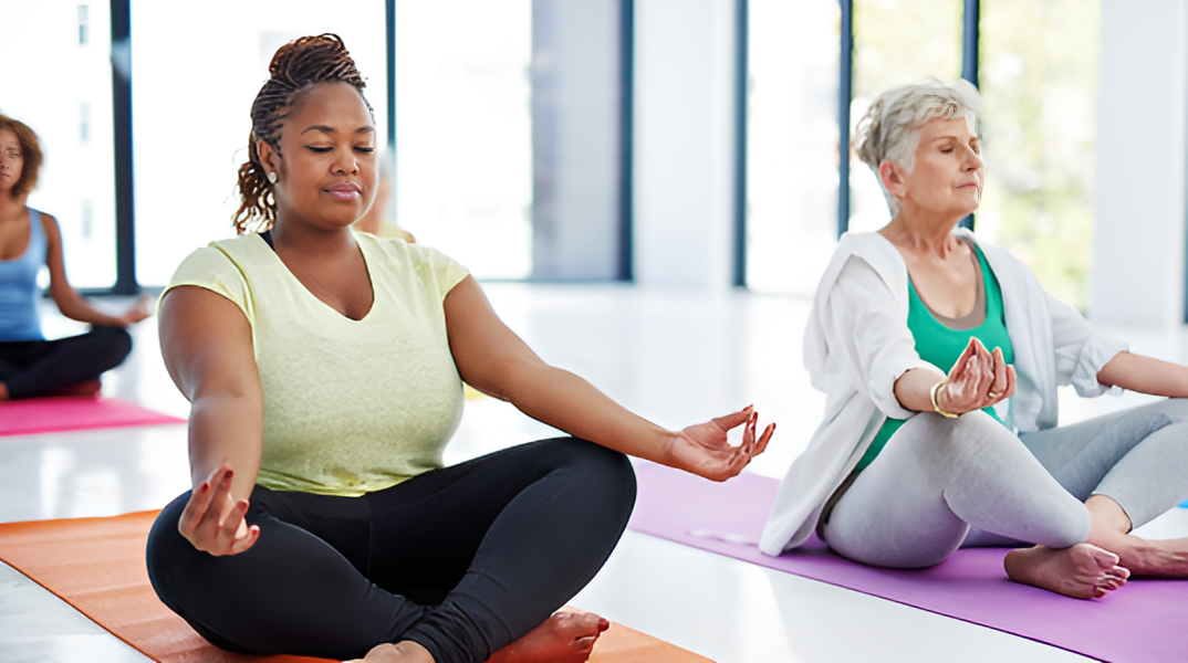 Yoga class